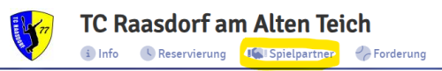 Spielpartner Suche